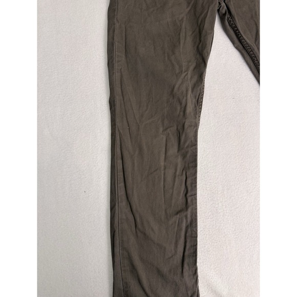 Levi's 505 Trouser Mens Pants 36x32 Brown Straight Leg Cotton Chino - Picture 5 of 11